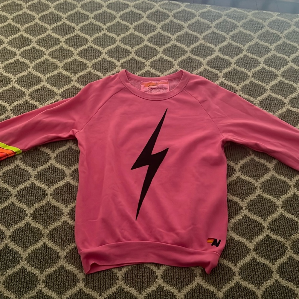 Aviator Nation bolt crewneck sweatshirt